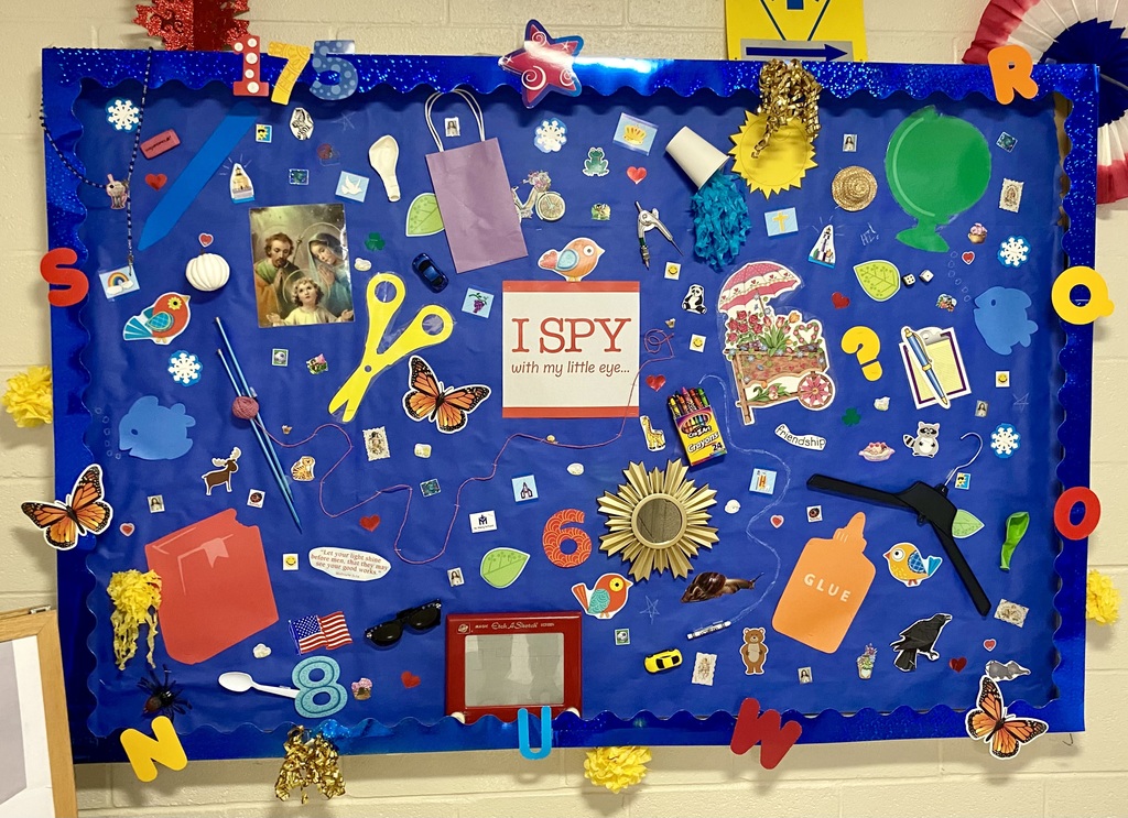 I Spy Bulletin Board