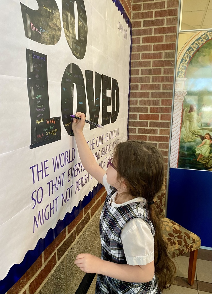 Lenten bulletin board