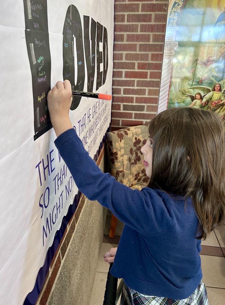Lenten bulletin board