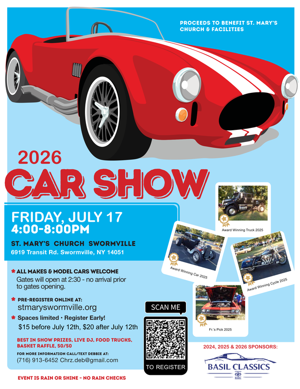 2026 Car Show details