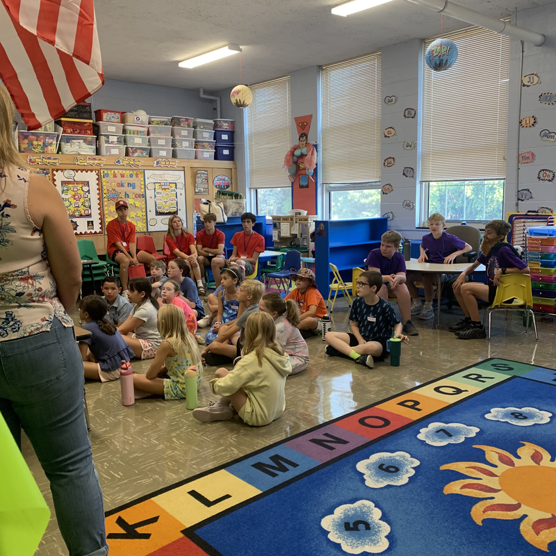Learning Together at Rain Forest Falls