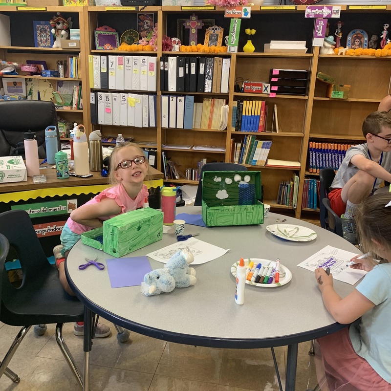 Can't wait to see the finished craft at the end of the week