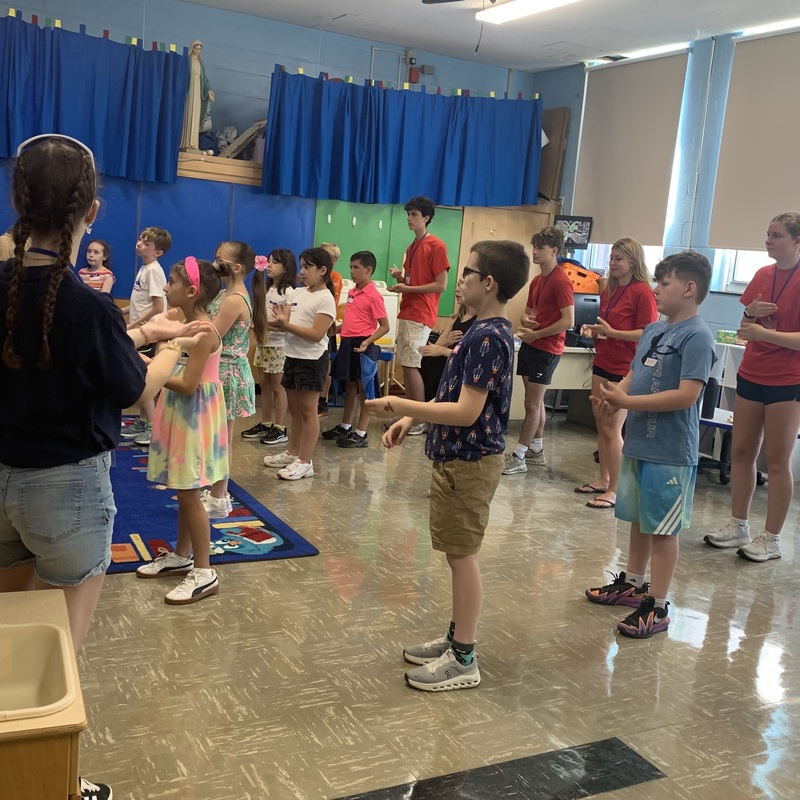 4th & 5th graders in the Tune Lagoon