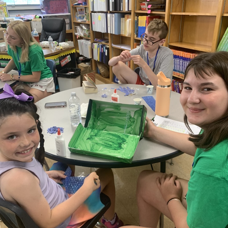 Rainforest dioramas