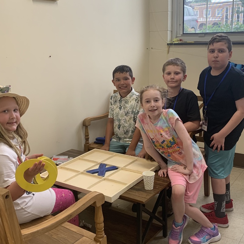Snack time with friends