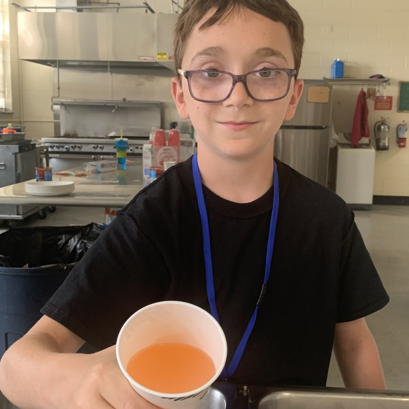 We like the orange lemonade