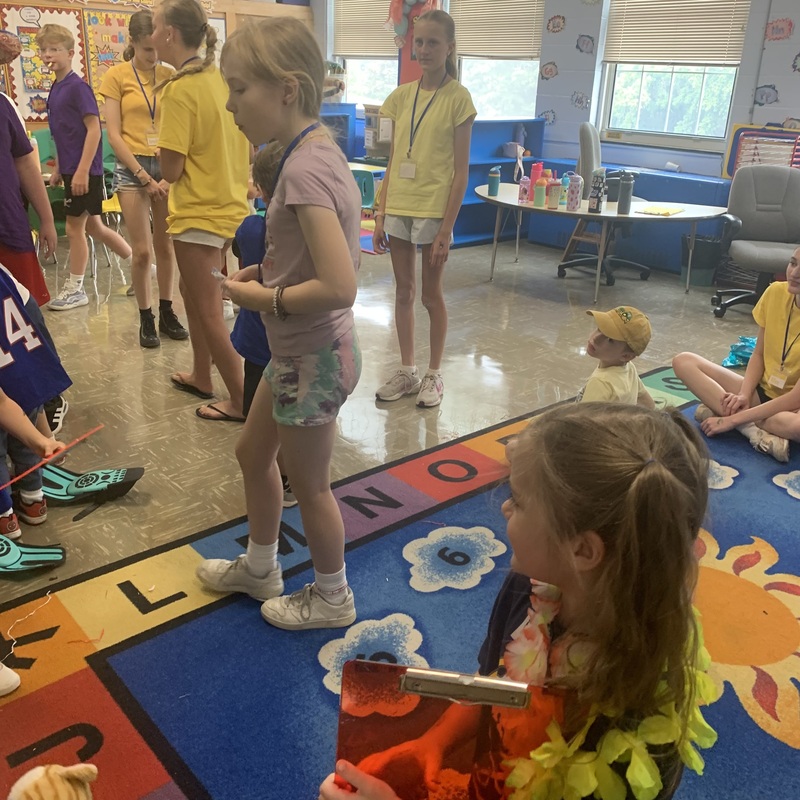 Our Kindergarten Sloths enjoyed Bible Adventures