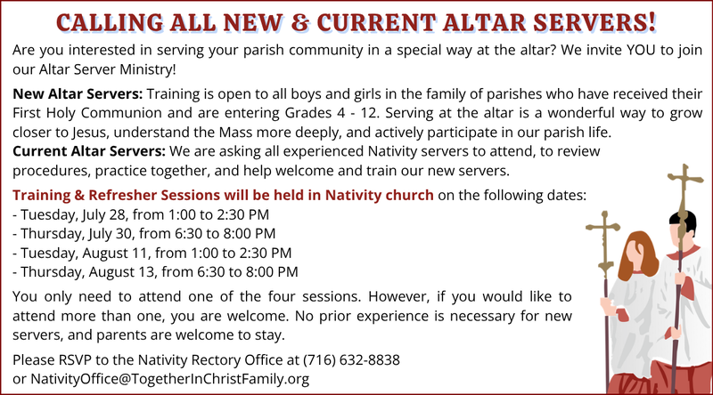 Altar Server Training