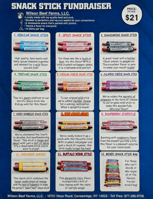 Snack Stick Varieties 2026