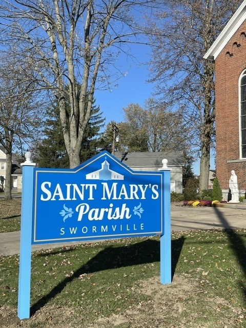 St. Mary's Parish sign