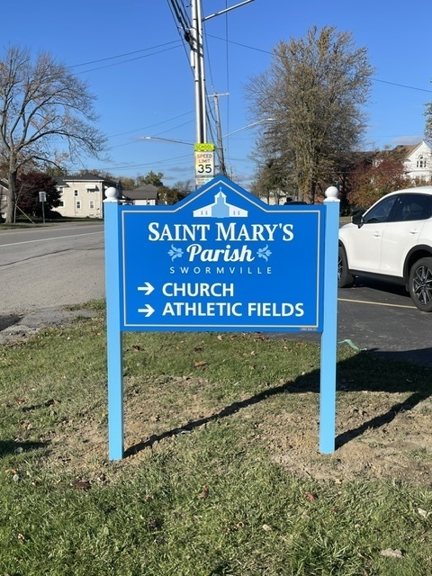 St. Mary's Swormville directional signs