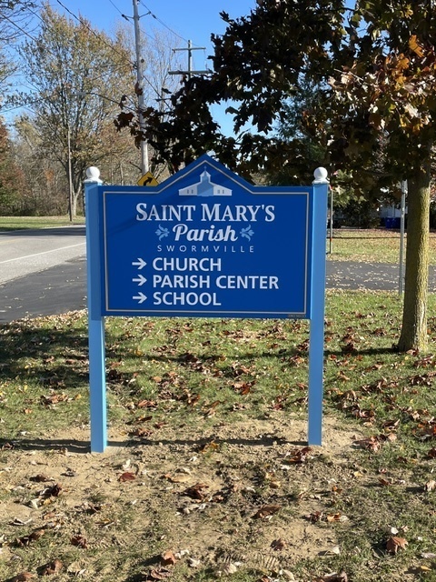 St. Mary's Swormville directional signs