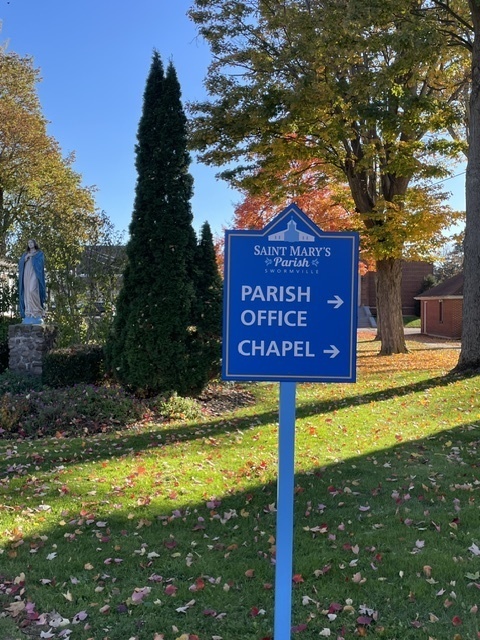 St. Mary's Swormville directional signs