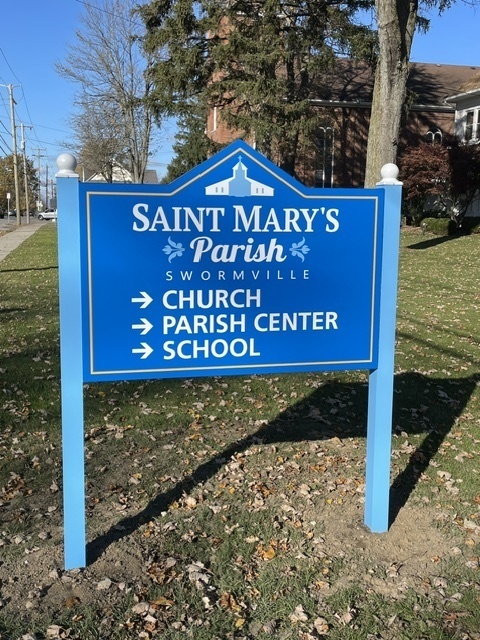 St. Mary's Swormville directional signs