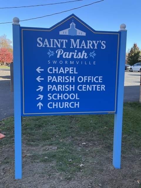 St. Mary's Swormville directional signs