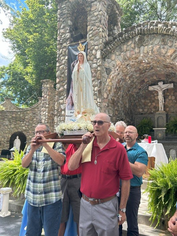 Fatima Procession at Sacred Heart of Jesus Shrine, Bowmansville, NY