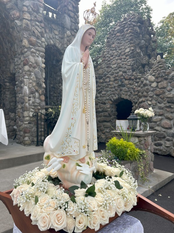Fatima Procession at Sacred Heart of Jesus Shrine, Bowmansville, NY