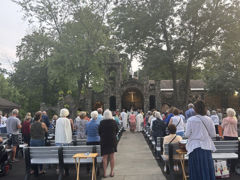 Fatima Procession at Sacred Heart of Jesus Shrine, Bowmansville, NY