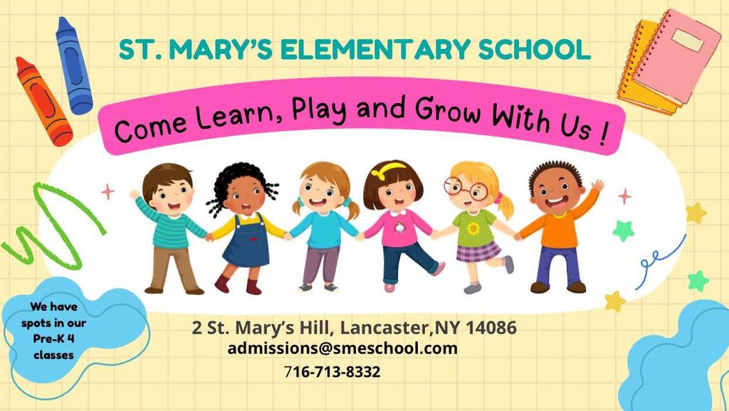 Come Learn, Play and Grow With Us!
