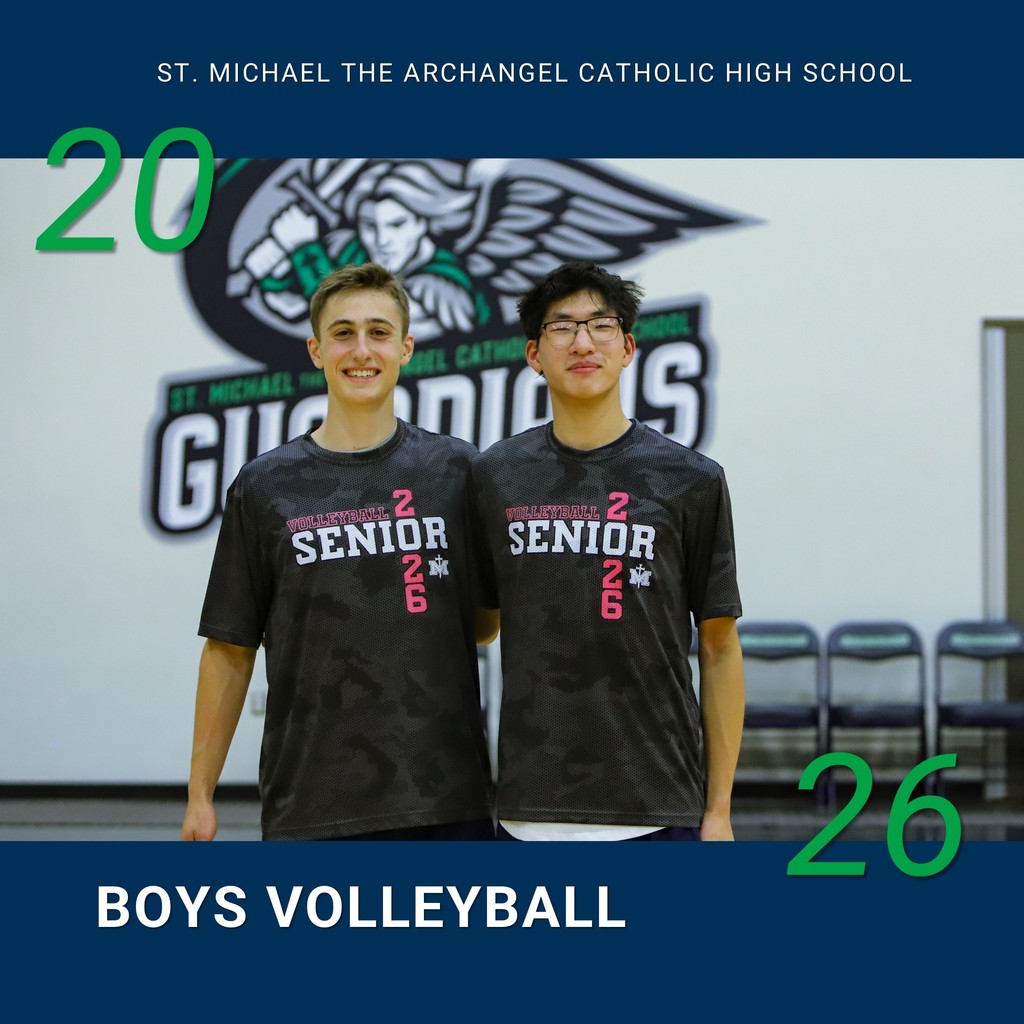 Boys Volleyball Seniors 2026