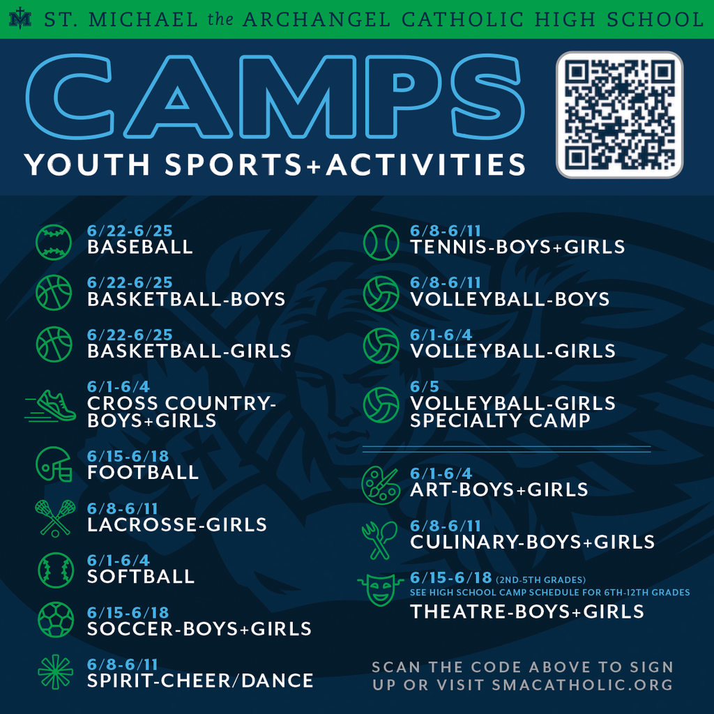 SMA Summer 2026 Camps for Youth & High School Sports & Activities