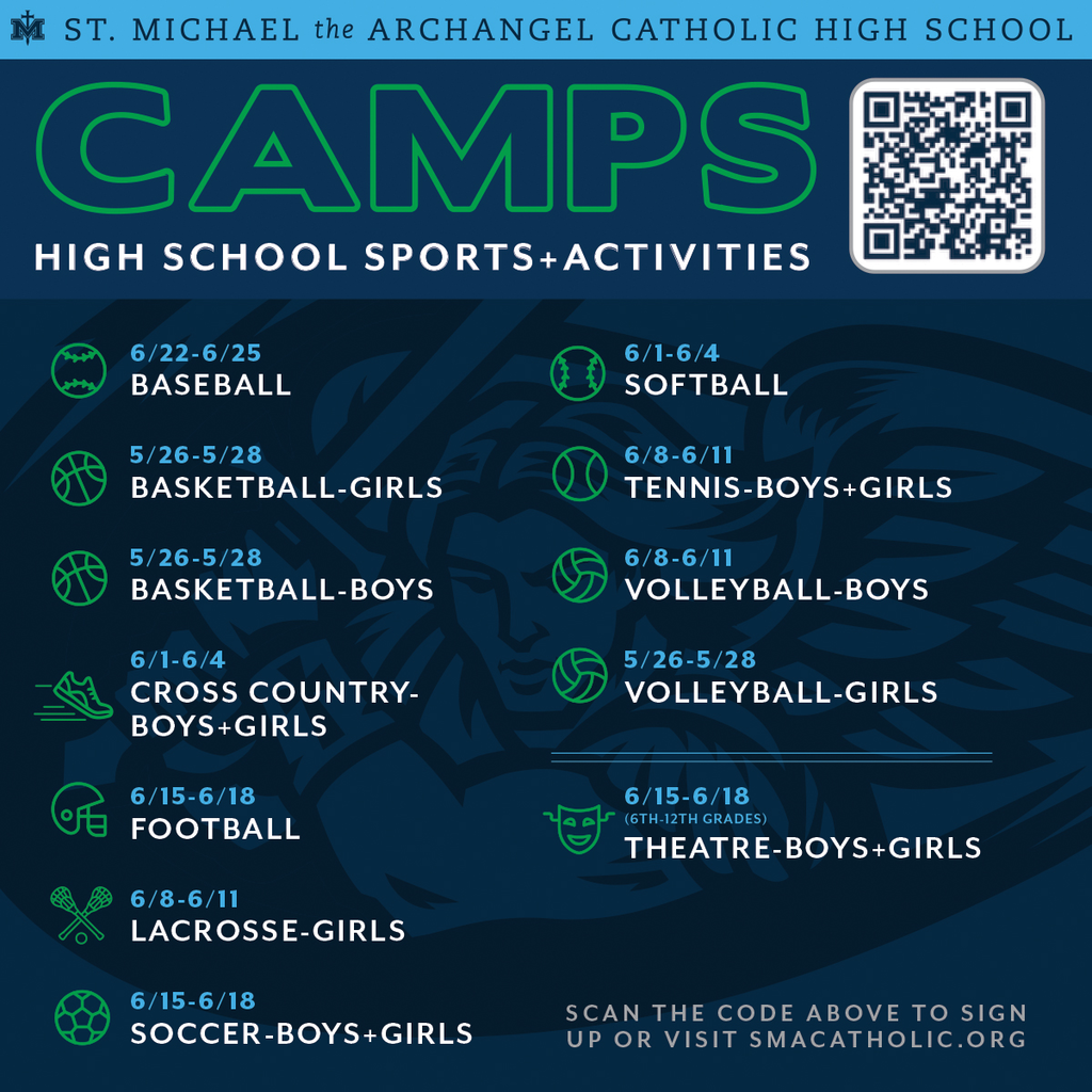 SMA Summer 2026 Camps for Youth & High School Sports & Activities
