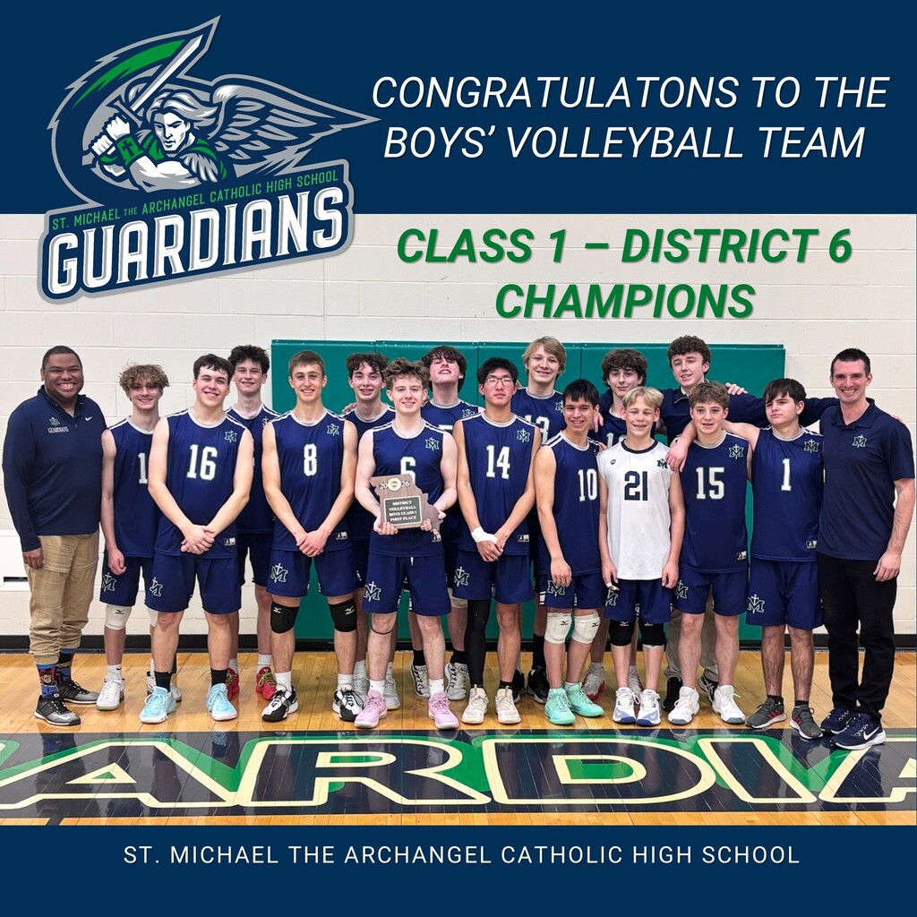 2026 SMA Boys Volleyball Team are Class 1 District 6 Champions!