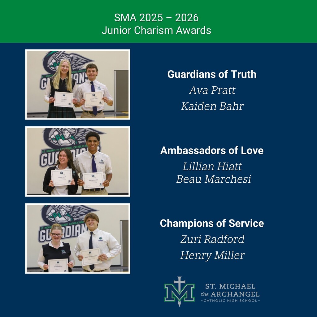 Senior Charism Awards 2025 - 2026.