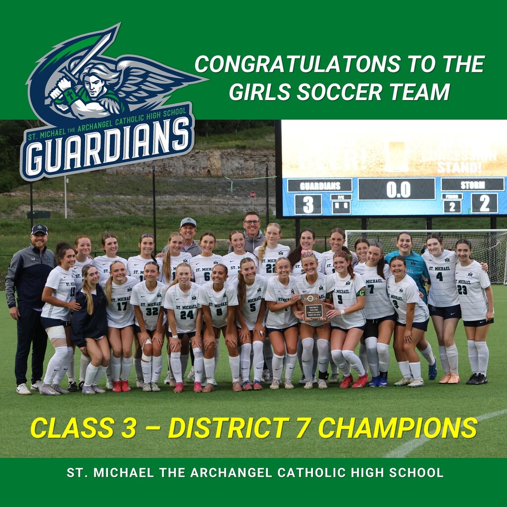 SMA Girls Soccer wins Class 3 District 7 title.