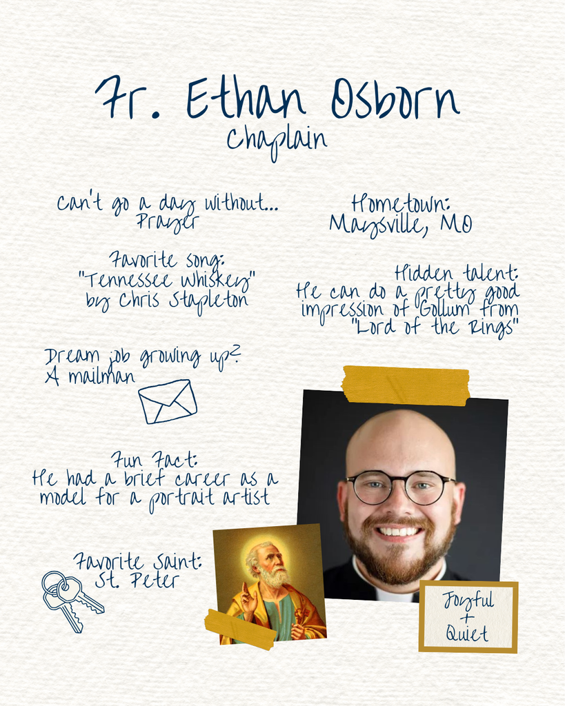 Fr. Ethan Osborn intro