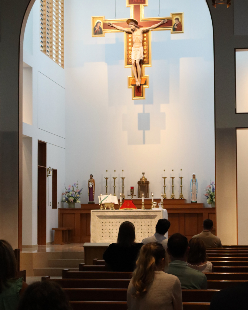 Celebrating Mass