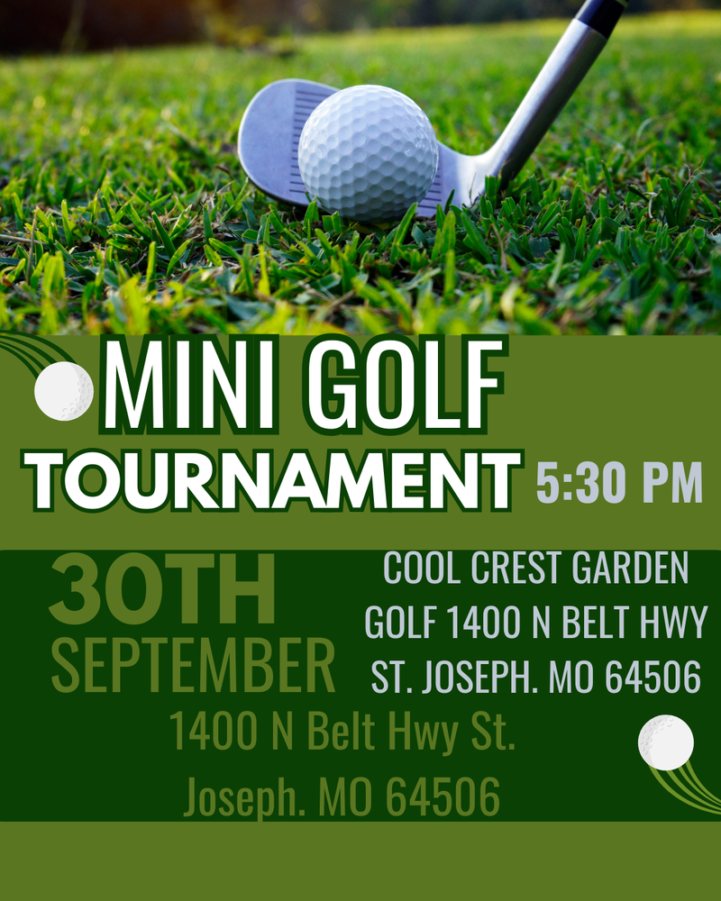 Mini Golf announcement