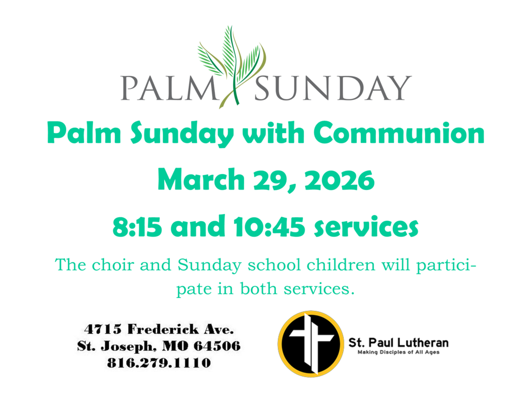 Palm Sunday