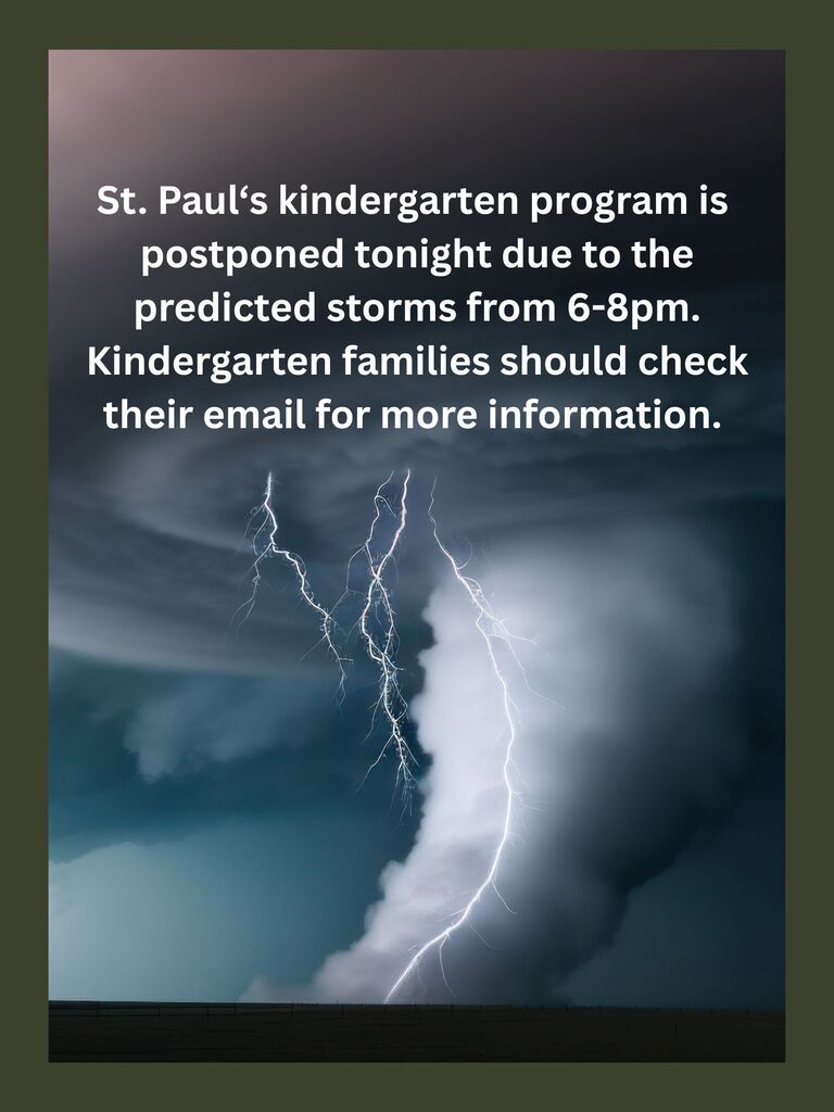 Kindergarten program postponed