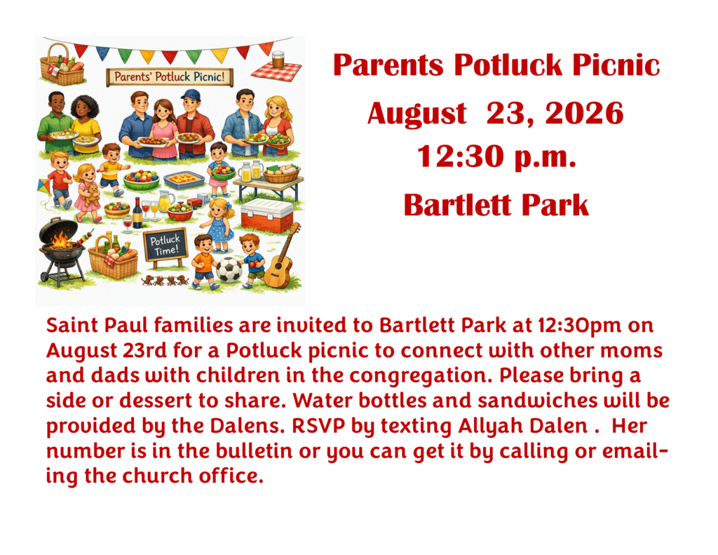 Parents Potluck
