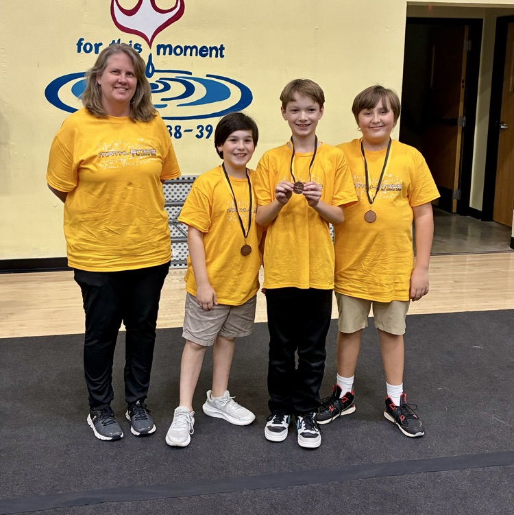 3rd place for 5th grade division