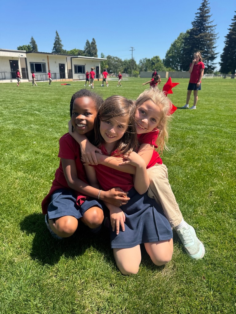 enjoying the grass with friends