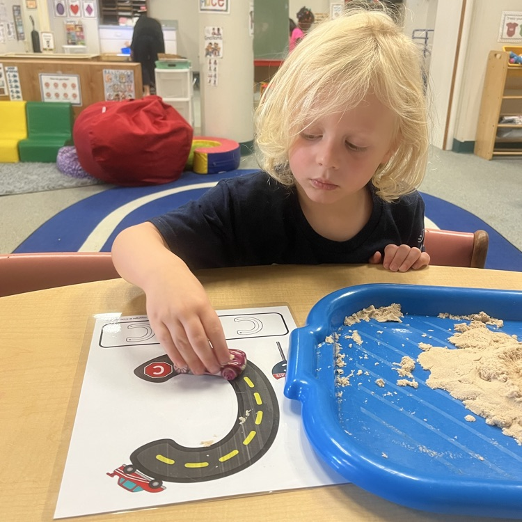 wheels and letter C