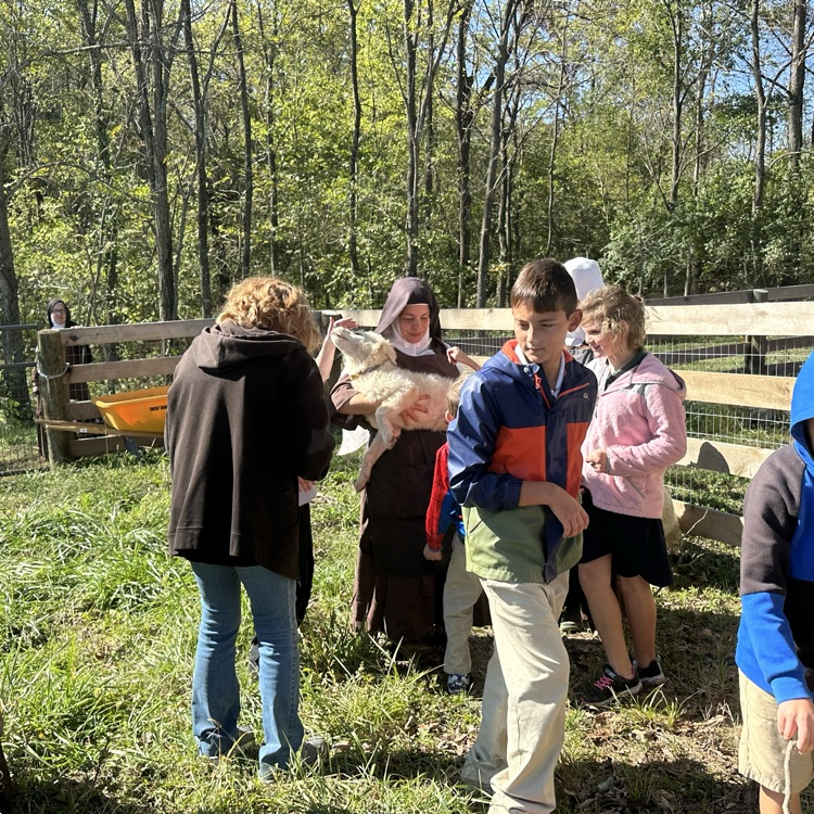 visiting the farm