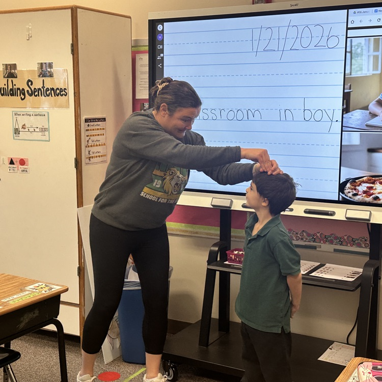 boy in classroom sentence