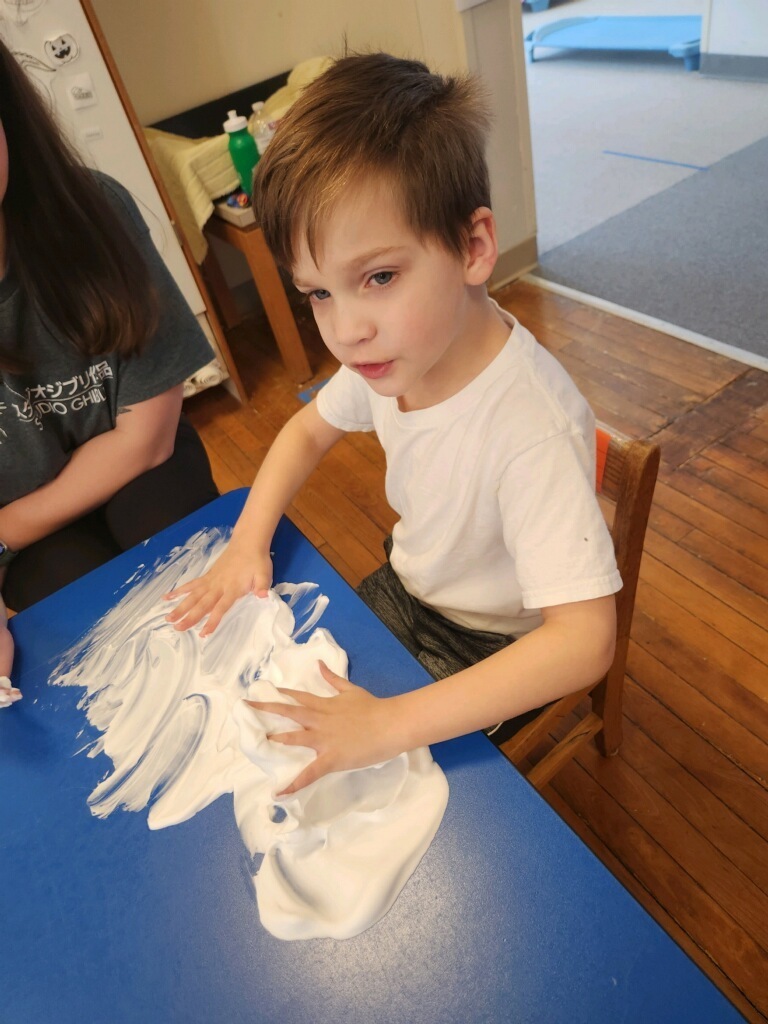 Fun w/ Shaving Cream