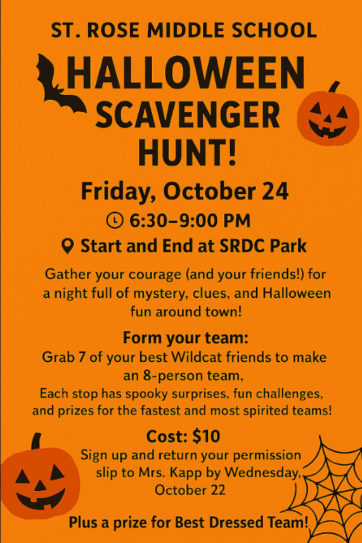 SRS MS Halloween Party