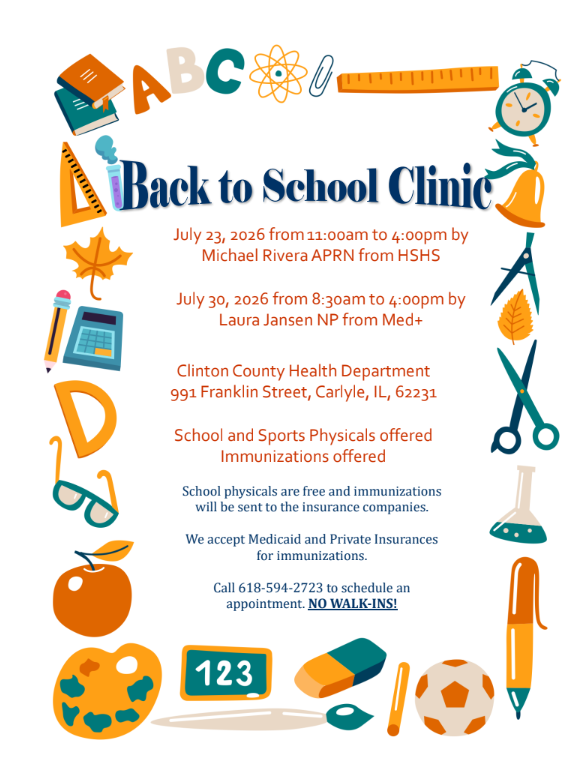 Back 2 School Physicals
