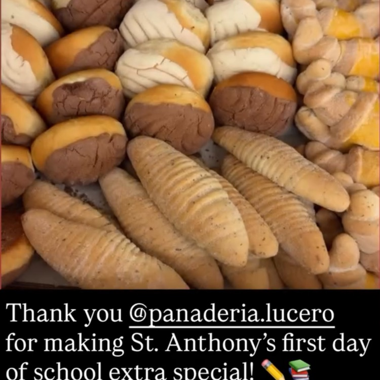 Morning Coffee and Pan Dulce on the first day of school.