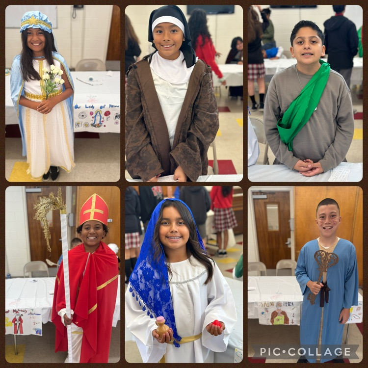 5th grade Saints Wax Museum