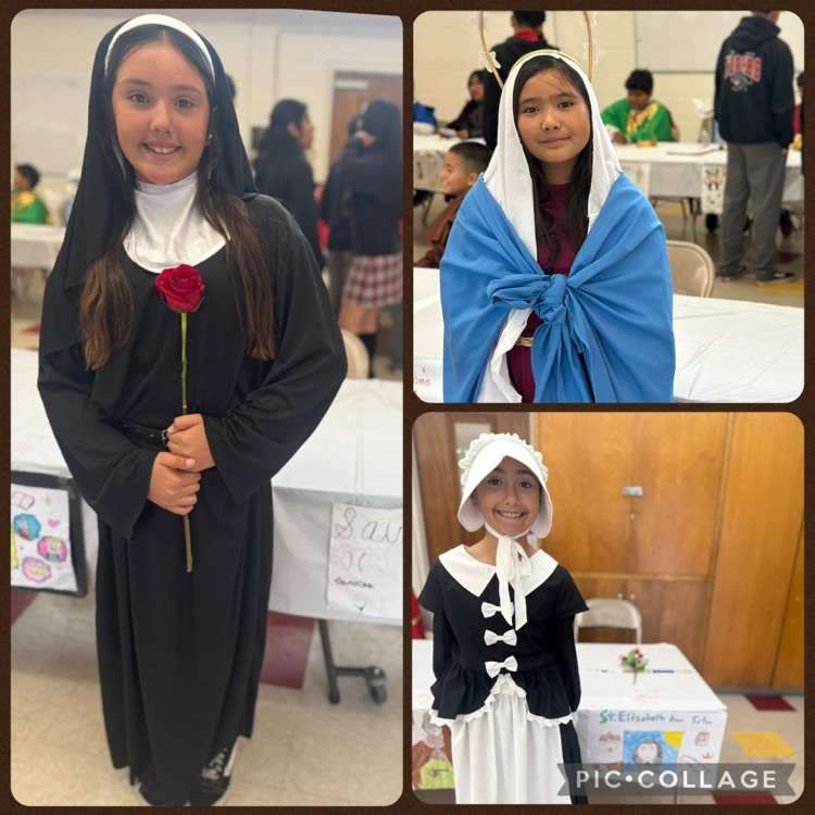 5th grade Saints Wax Museum