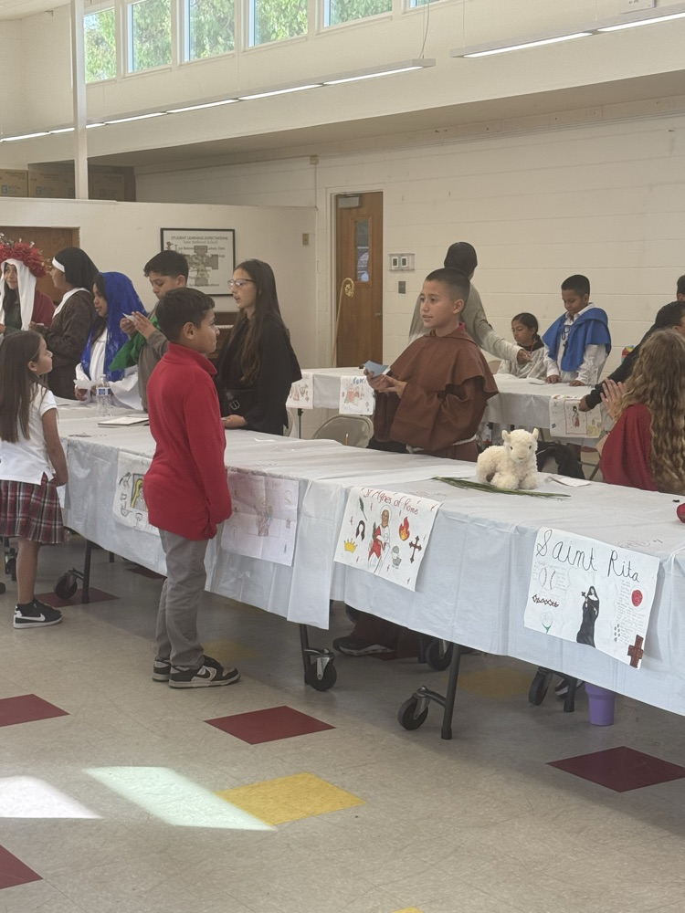 5th grade Saints Wax Museum