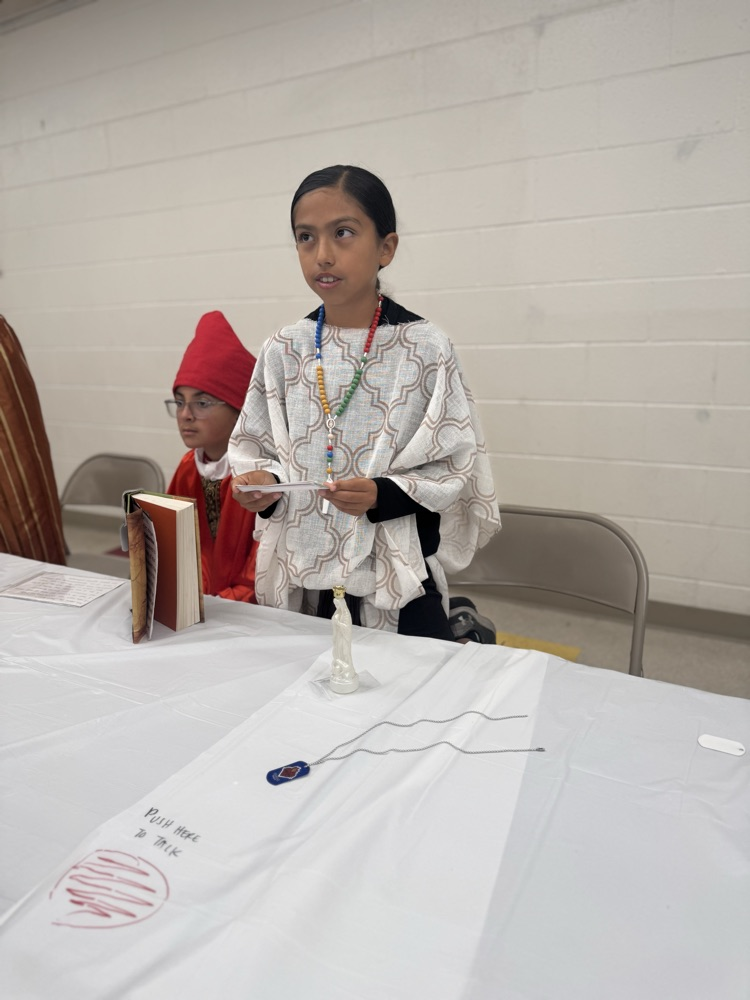 5th grade Saints Wax Museum