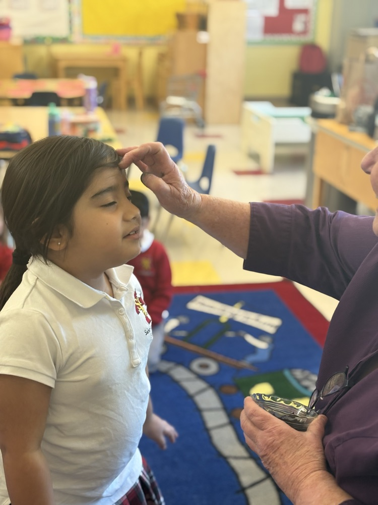Today, our littlest Tigers honored a solemn tradition by receiving their Ashes, marking a beautiful and reflective start to their Lenten journey.