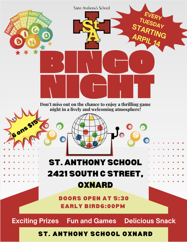 BIngo flyer